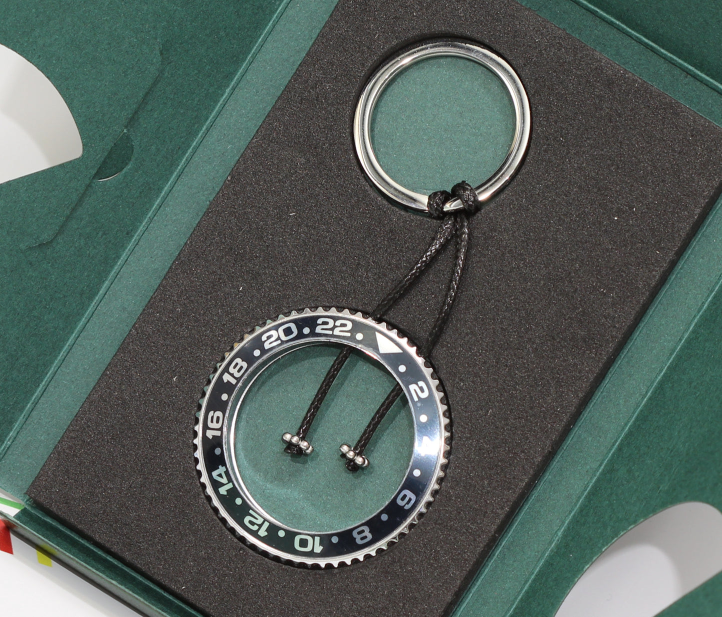 New Watch Collectors Gift GMT MASTER || Bezel Design Key Ring- Black