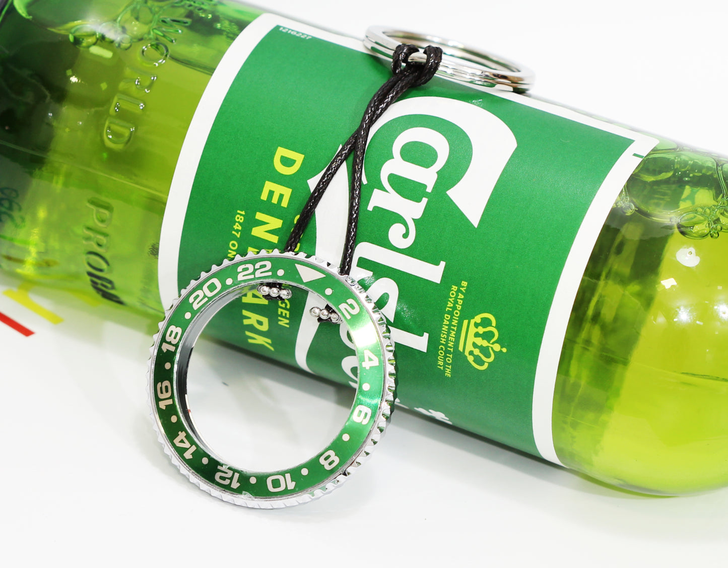 New Watch Collectors Gift GMT MASTER || Bezel Design Key Ring- Green