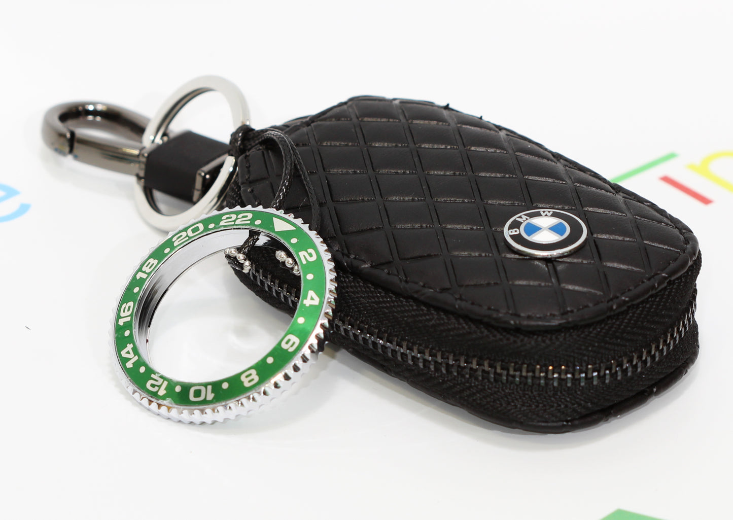New Watch Collectors Gift GMT MASTER || Bezel Design Key Ring- Green