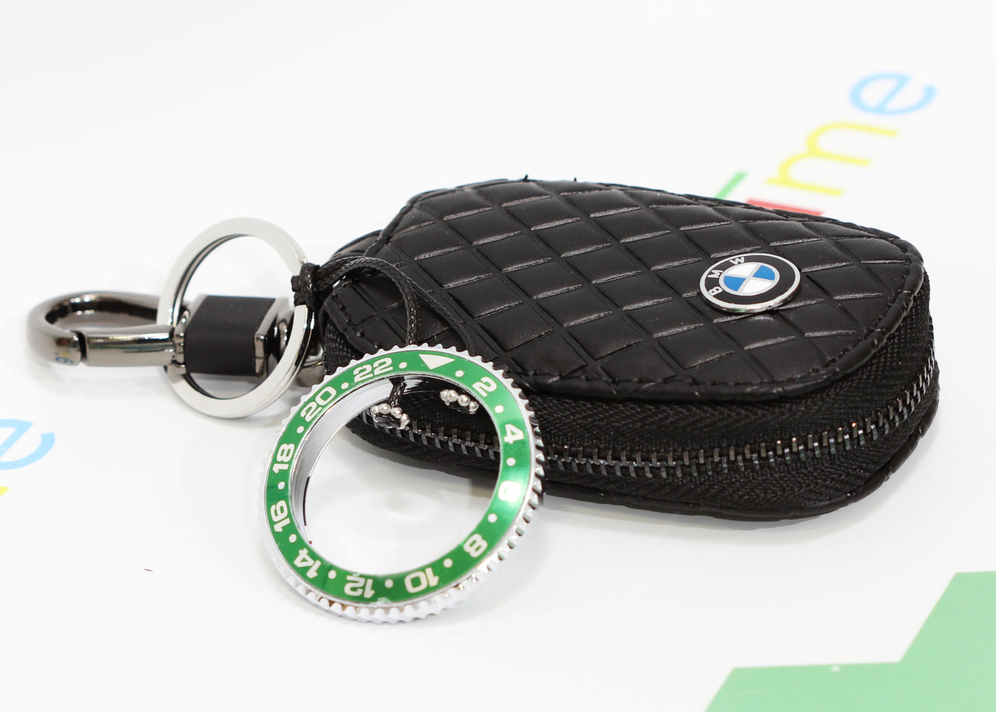 New Watch Collectors Gift GMT MASTER || Bezel Design Key Ring- Green