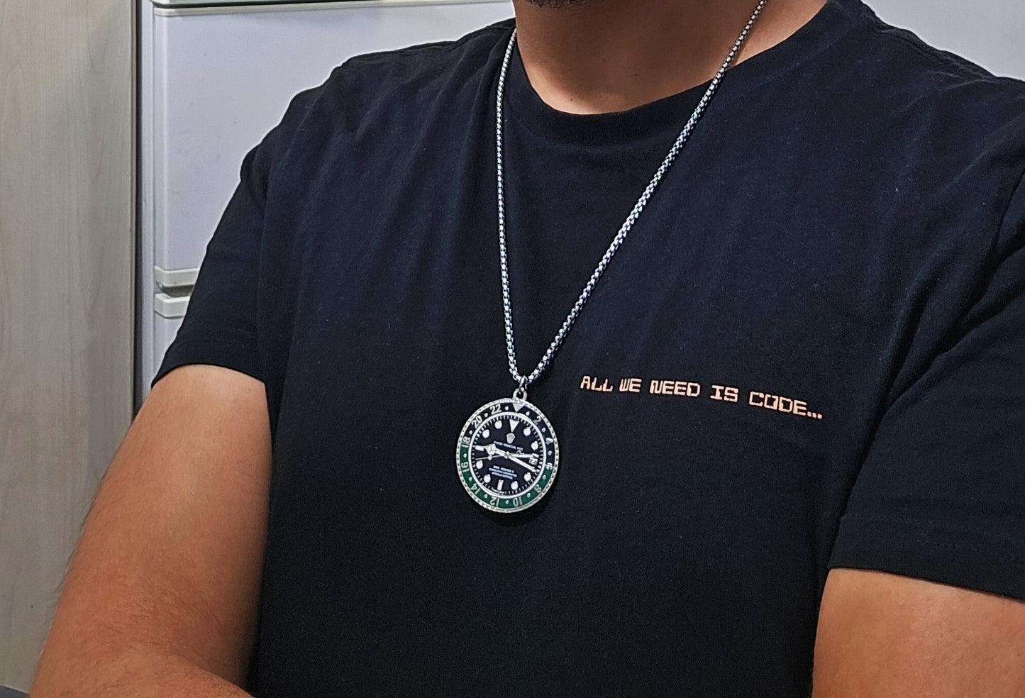 Watchmedals "GREENMASTER" Necklace - Men's Watch Collectors Luxury Gift