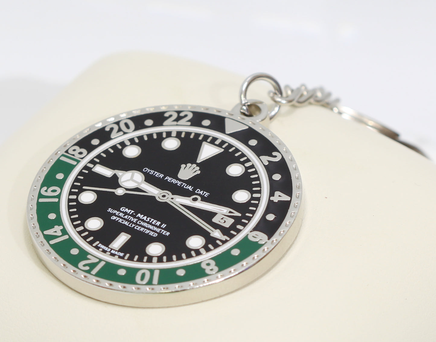 New Watch Collectors Gift GMT MASTER || Bezel Design Key Ring Black & Green