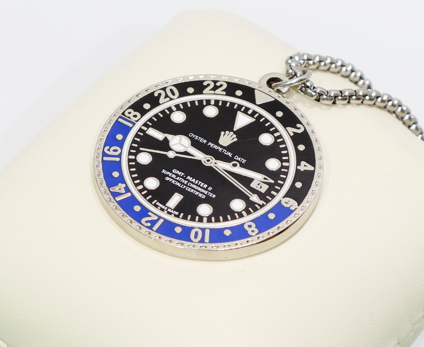 Watchmedals "BLUEMASTER" Necklace + Pendant Men's Watch Collectors Luxury Gift