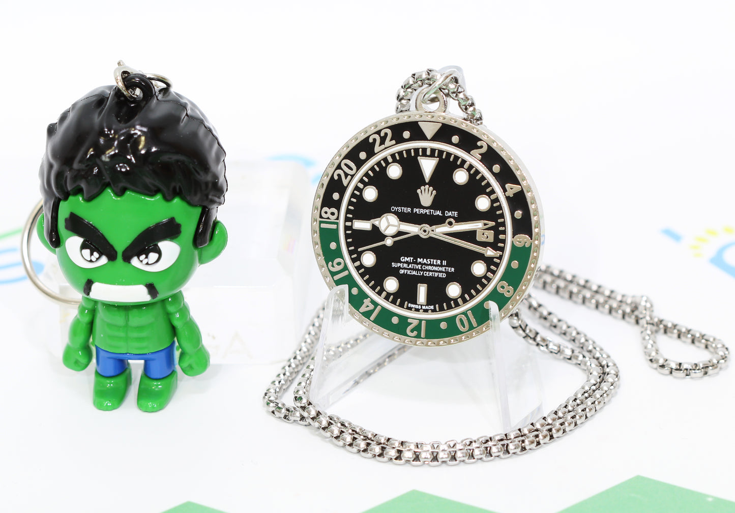 Watchmedals "GREENMASTER" Necklace - Men's Watch Collectors Luxury Gift