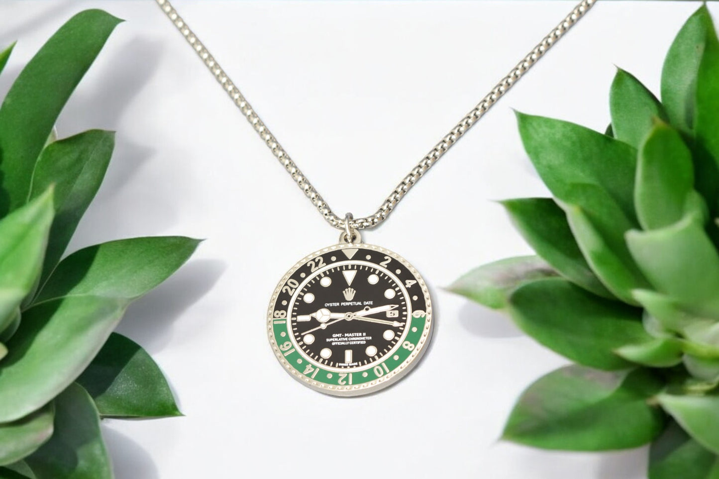 Watchmedals "GREENMASTER" Necklace - Men's Watch Collectors Luxury Gift