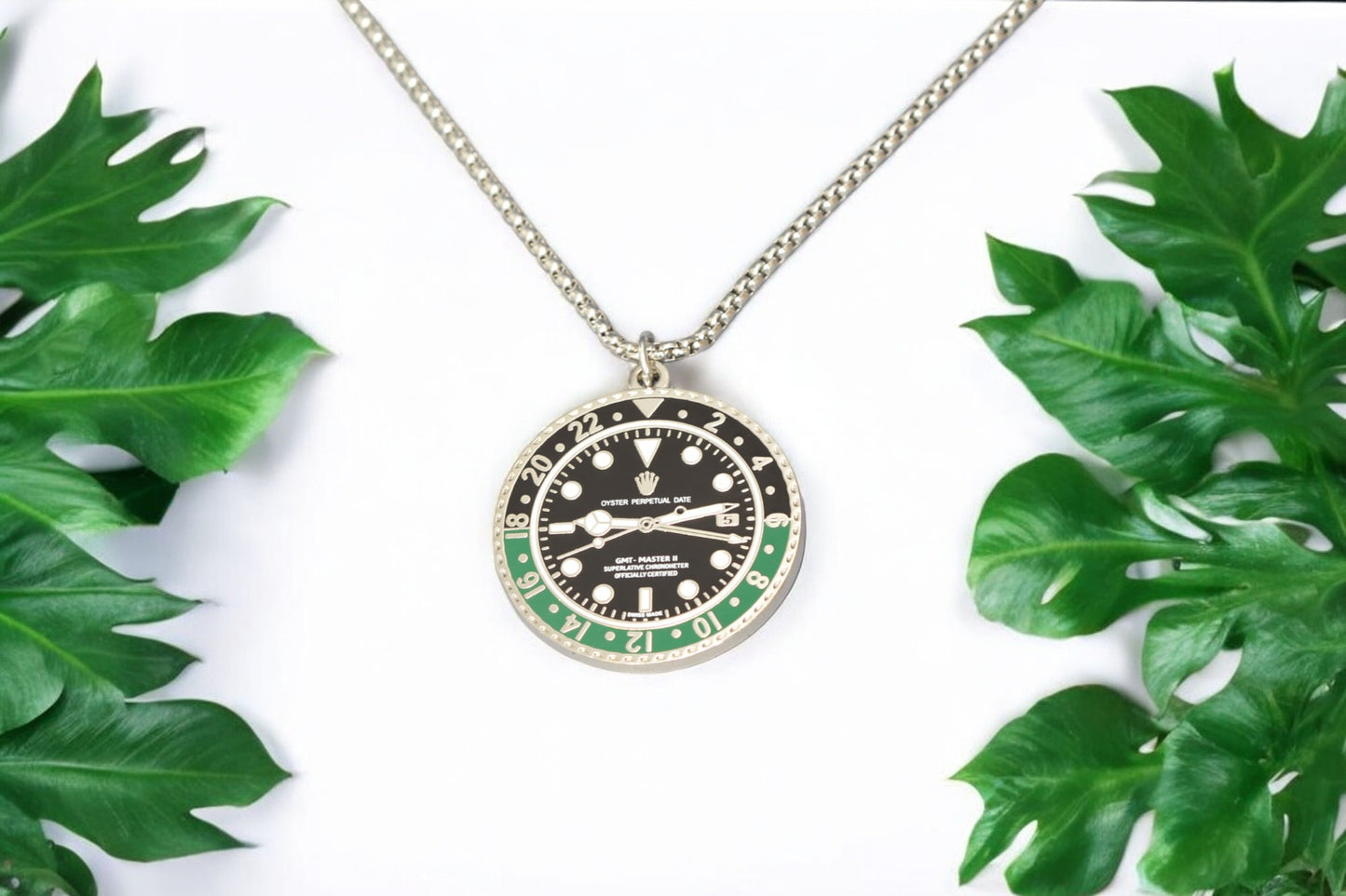 Watchmedals "GREENMASTER" Necklace - Men's Watch Collectors Luxury Gift