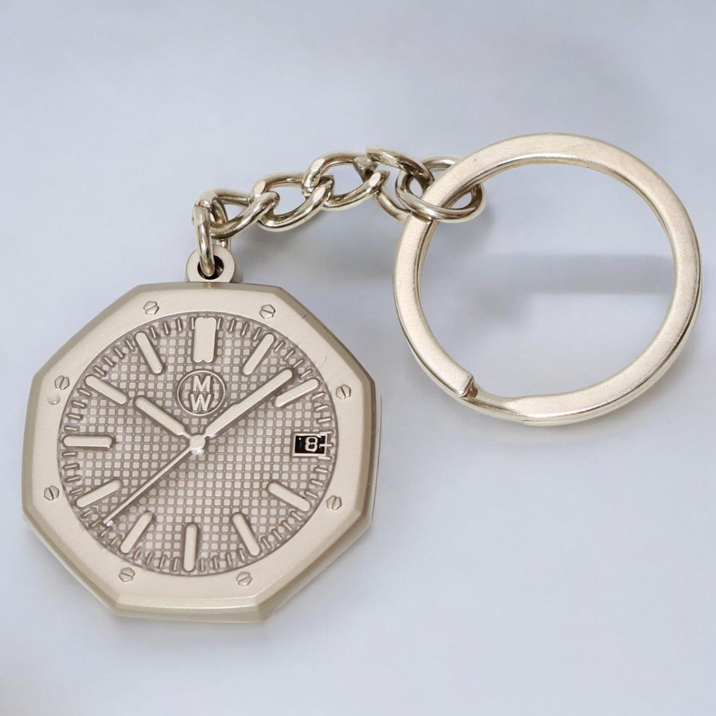 Watchmedals Official "ROYALGRAY" Men's Luxury Watch Design Keychain New In Original Box