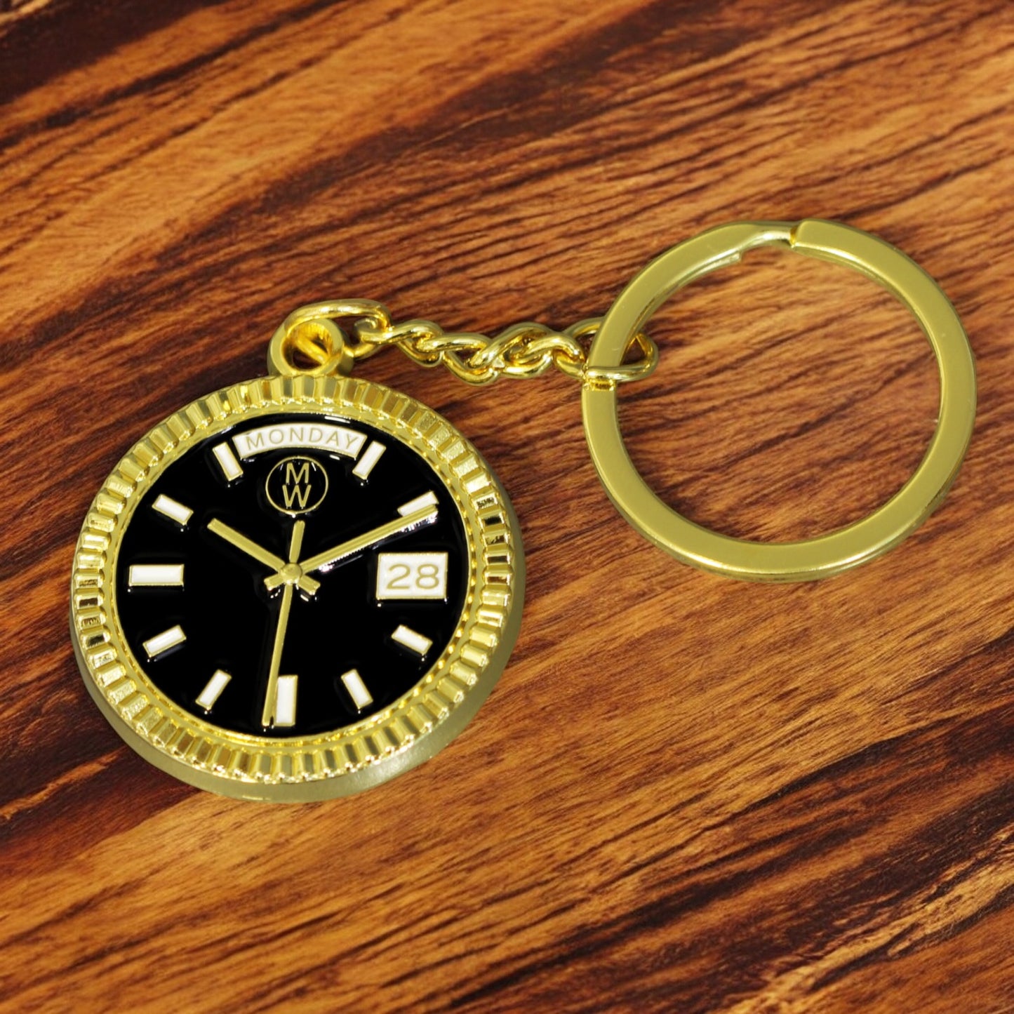 New Collection! Watchmedals PRESIDENTIAL Series Keychain BLACK & GOLD