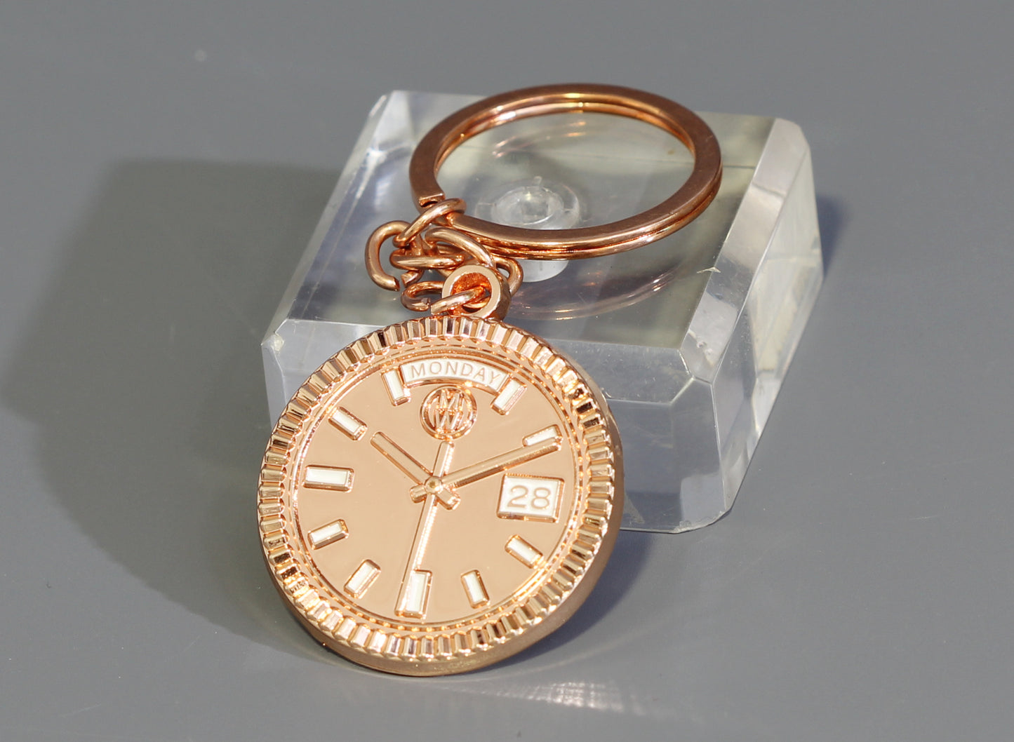 New Collection! Watchmedals PRESIDENTIAL Series Keychain - Rose Gold