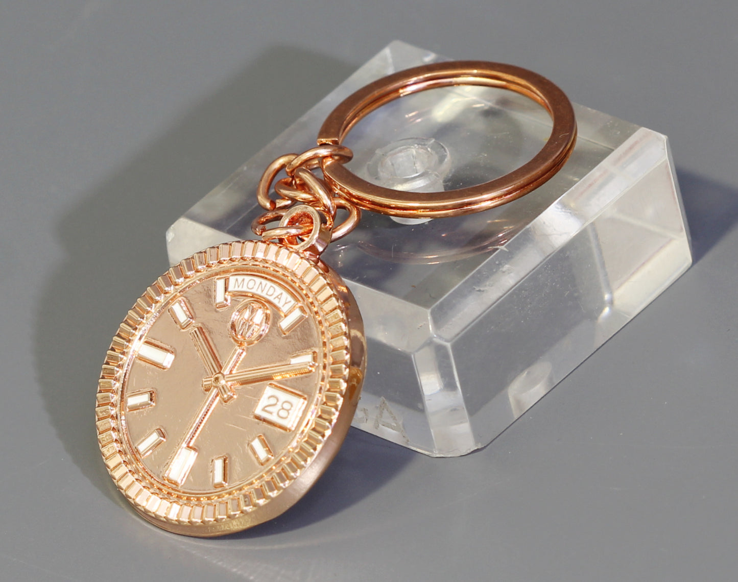 New Collection! Watchmedals PRESIDENTIAL Series Keychain - Rose Gold