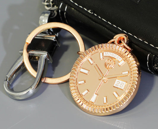 New Collection! Watchmedals PRESIDENTIAL Series Keychain - Rose Gold