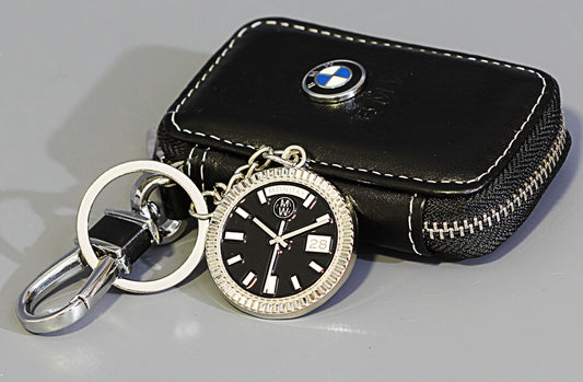 New Collection! Watchmedals PRESIDENTIAL Series Keychain - Silver & Black